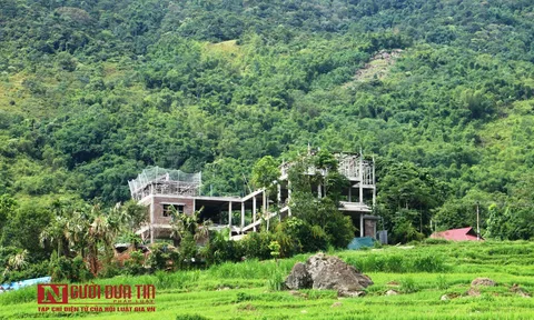 Phạt công trình xây dựng không phép tại Pù Luông 40 triệu đồng